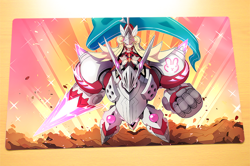 No.4087 Yugioh TCG Custom Playmat Centur-Ion Emeth VI YGO Card Game Play Mat - Image 3