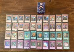 YuGioh Card Collection Binder Lot Of 40 Cards All In Relic Knight Sleeves - Image 1