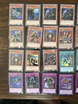 YuGioh Card Collection Binder Lot Of 40 Cards All In Relic Knight Sleeves - Image 2