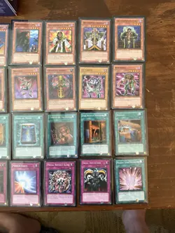 YuGioh Card Collection Binder Lot Of 40 Cards All In Relic Knight Sleeves - Image 4