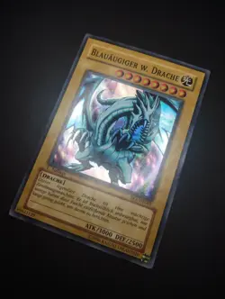 YUGIOH 2004 | BLUE-EYES WHITE DRAGON | SKE-DE001 | 1ST GERMAN | EXCELLENT - Image 3