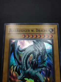 YUGIOH 2004 | BLUE-EYES WHITE DRAGON | SKE-DE001 | 1ST GERMAN | EXCELLENT - Image 4