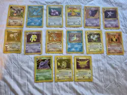 100% Complete Fossil Set 62/62 Original 1999 WOTC Pokemon Cards TCG NM LP 1st Ed - Image 3