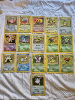 100% Complete Jungle Set 64/64 WOTC Vintage Pokemon Cards HOLO 1999 NM 1st Ed - Image 3
