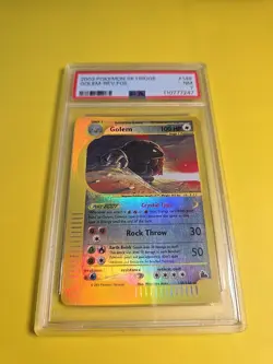 Golem 148/144 Reverse Holo Rare Skyridge Pokemon Card 2003 NM PSA 7 - Image 2
