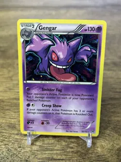Pokemon Gengar Holo Rare TCG Card 60/162 XY Breakthrough - Image 1