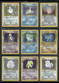 Vtg Pokemon Card Collection Lot Base Set 1st Editions Promos Binder Holos WOTC - Image 1