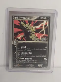 Dark Tyranitar 19/109 Team Rocket Returns Non-Holo Rare Pokemon Card TCG - Image 1