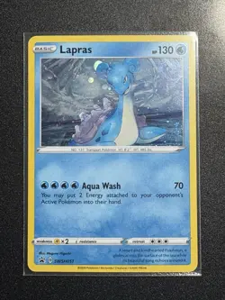 LAPRAS SWSH051 COSMOS HOLO PROMO POKEMON TCG Card NM - Image 1
