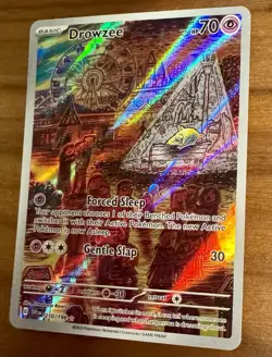 Drowzee 210/198 - Illustration Rare -Scarlet & Violet Base Set Holo Pokemon Card - Image 1