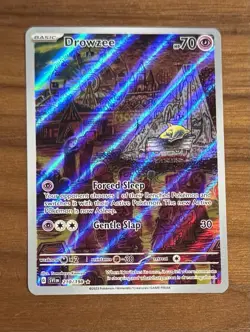Drowzee 210/198 - Illustration Rare -Scarlet & Violet Base Set Holo Pokemon Card - Image 4