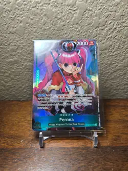 Perona (Illustration Box Vol.4) OP09-034 One Piece Promotion Cards Foil SEALED - Image 1