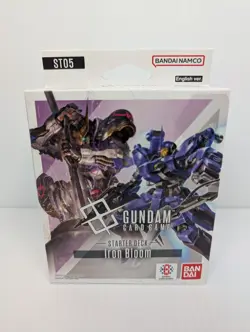 Iron Bloom Starter Deck ST05 Gundam Card Game TCG Eng. NEW SEALED Ready To Ship - Image 1