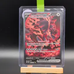 Bloodmoon Ursaluna ex sir 168/131 pokemon card TCG Prismatic Evolutions Holo - Image 1
