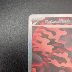Bloodmoon Ursaluna ex sir 168/131 pokemon card TCG Prismatic Evolutions Holo - Image 3