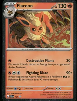 Flareon - 167 Promo Holo NM Pokemon SV: Scarlet & Violet Promo Cards - Image 1