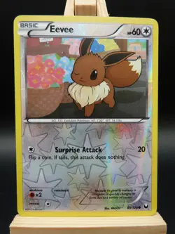Pokemon Reverse Foil Card : Eevee 83/108 (Dark Explorers) - Image 1