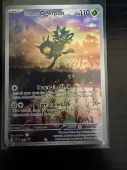 Teal Mask Ogerpon 123 Sv: Scarlet & Violet Promo Cards Holo - Image 1