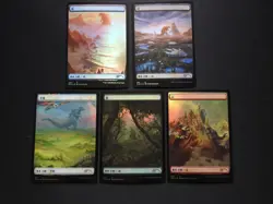 The Godzilla Lands Complete Set FOIL NM [Secret Lair] Multiple Available - Image 1