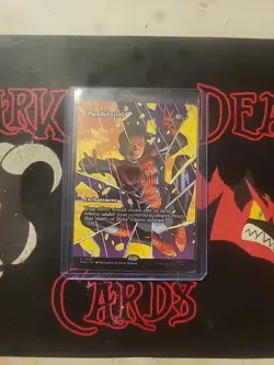 Magic The Gathering Marvel's Spider-Man "Parallel Lives" BORDERLESS MYTHIC NM - Image 1