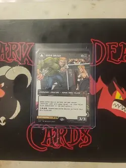 Magic The Gathering Marvel's Spider-Man "Eddie Brock" BORDERLESS MYTHIC NM - Image 1