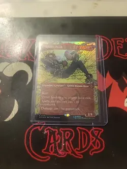 Magic The Gathering Marvel's Spider-Man "Spider-Punk" 0210 FOIL BORDERLESS RARE - Image 1