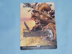 MTG Borderless Alt Art Hunter's Insight x1 Mythic Spider-Man Low S&H NM - Image 1