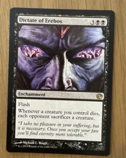 MTG Dictate of Erebos Journey into Nyx Regular NM - Image 1