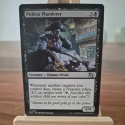 MTG Pitiless Plunderer : Jumpstart Foundations, Regular, Uncommon 0476 - Image 1