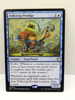 Bloomburrow - Pollywog Prodigy - Creature - Regular - Blue - BLC 015 - - Image 1