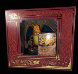 Pokemon TCG Charizard EX Super Premium Collection Figure Box New Sealed - Image 1