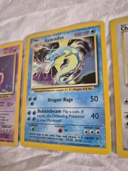 Pokemon TCG HOLO LOT- Mewtwo Chansey Gyarados BASE SET WOTC NM Near Mint - Image 3