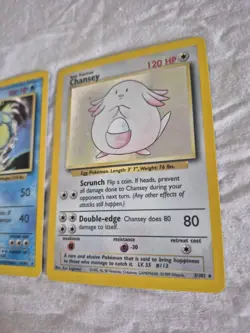 Pokemon TCG HOLO LOT- Mewtwo Chansey Gyarados BASE SET WOTC NM Near Mint - Image 4