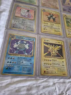 11 Holo Pokemon Japanese Foil Lot Base Fossil Raichu Alakazam NM Near Mint - Image 3