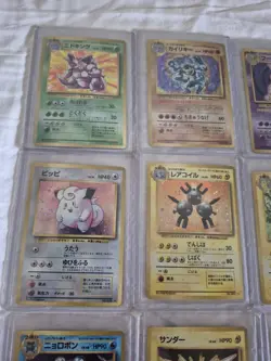 11 Holo Pokemon Japanese Foil Lot Base Fossil Raichu Alakazam NM Near Mint - Image 4