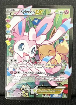Pokemon Sylveon EX - RC32/RC32 Pokemon Generations Radiant Full Art NM - Image 1