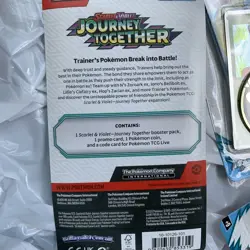 Pokemon TCG Scarlet And Violet Journey Together Sealed Blister Pack - Image 5