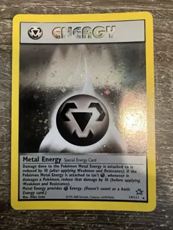 Pokemon TCG Metal Energy Neo Genesis 19/111 Holo Unlimited Holo Rare LP - Image 4