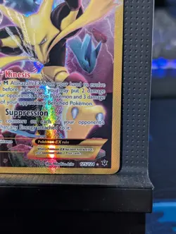 ALAKAZAM EX SECRET 125/124 XY FATES COLLIDE POKEMON ENGLISH LP - Image 4