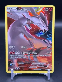 Reshiram Full Art Promo XY74 Pokemon Black Star Promo English Holo NM - Image 1