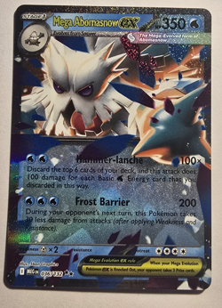Mega Abomasnow Ex 36/132 Mega Evolution MEG -Near Mint- Pokemon TCG - Image 1