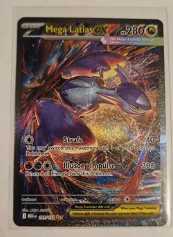 2025 Pokemon Mega Evolutions Mega Latias ex 181/132 SIR Pack Fresh NM/MINT - Image 1