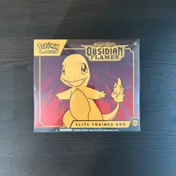 Pokemon: Scarlet & Violet 3: Obsidian Flames Elite Trainer Box - 9 Packs 820650853913 - Image 1