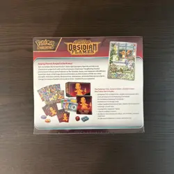 Pokemon: Scarlet & Violet 3: Obsidian Flames Elite Trainer Box - 9 Packs 820650853913 - Image 3