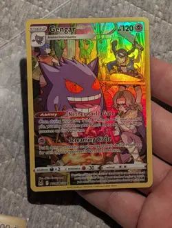 Pokemon TCG Gengar Full Art Trainer Gallery TG06/TG30 Near Mint Lost Origin - Image 1