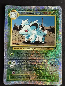 Nidoran M Reverse Holo 083/110 MP-HP - Pokemon Legendary Collection (705) - Image 1
