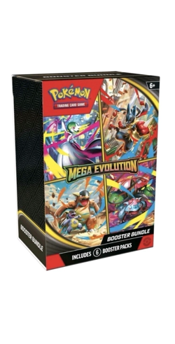 Pokemon TCG Mega Evolution Booster Bundle (6 packs) - New/Sealed - Image 1