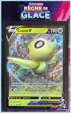 Carte Pokemon Celebi V 007/198 EB06 Regne de Glace Epee Bouclier FR - Image 1