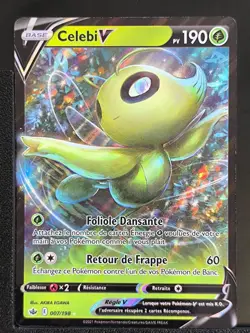 Carte Pokemon Celebi V 007/198 EB06 Regne de Glace Epee Bouclier FR - Image 2