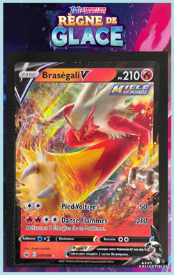 Carte Pokemon Brasegali V 020/198 EB06 Regne de Glace Epee Bouclier FR - Image 1